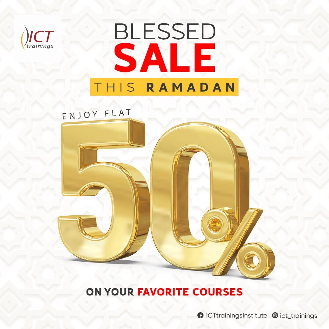 Ramadan 50% Off on all Courses